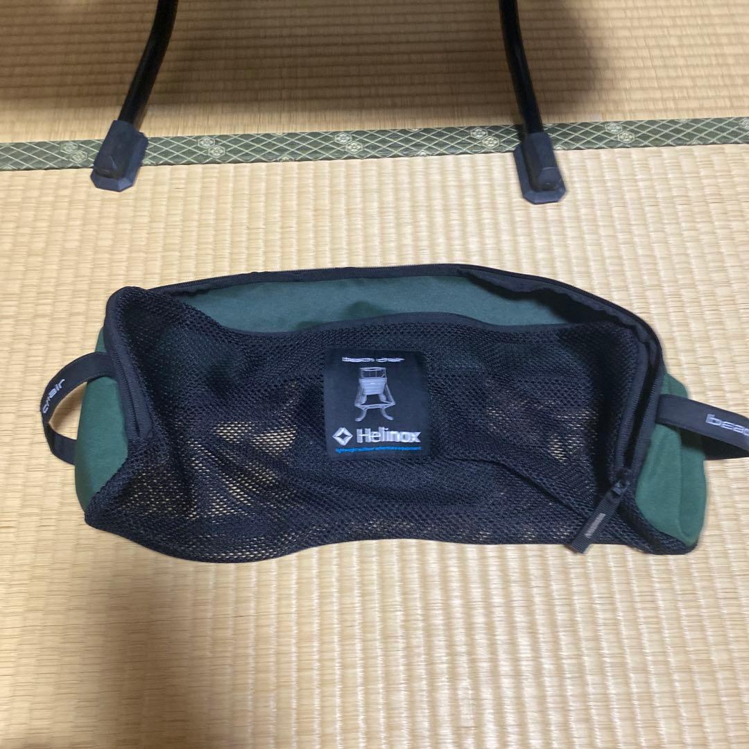 Helinox ビーチチェア グリーン