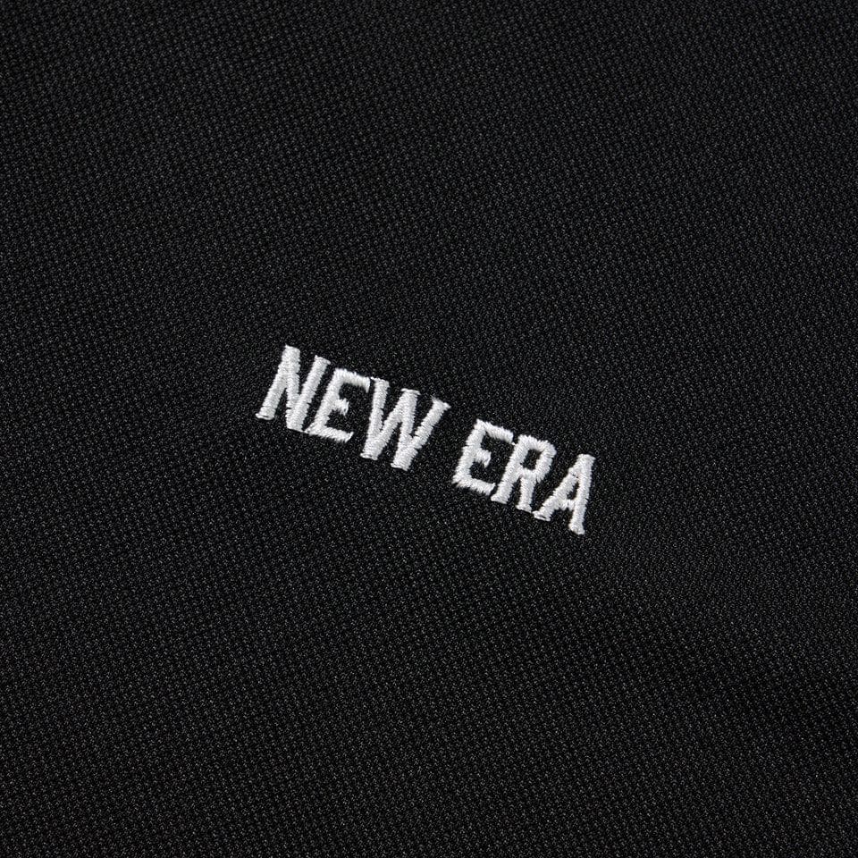 NEWERA GOLF 長袖 モックネック ゴルフボール ブラック Mサイズ