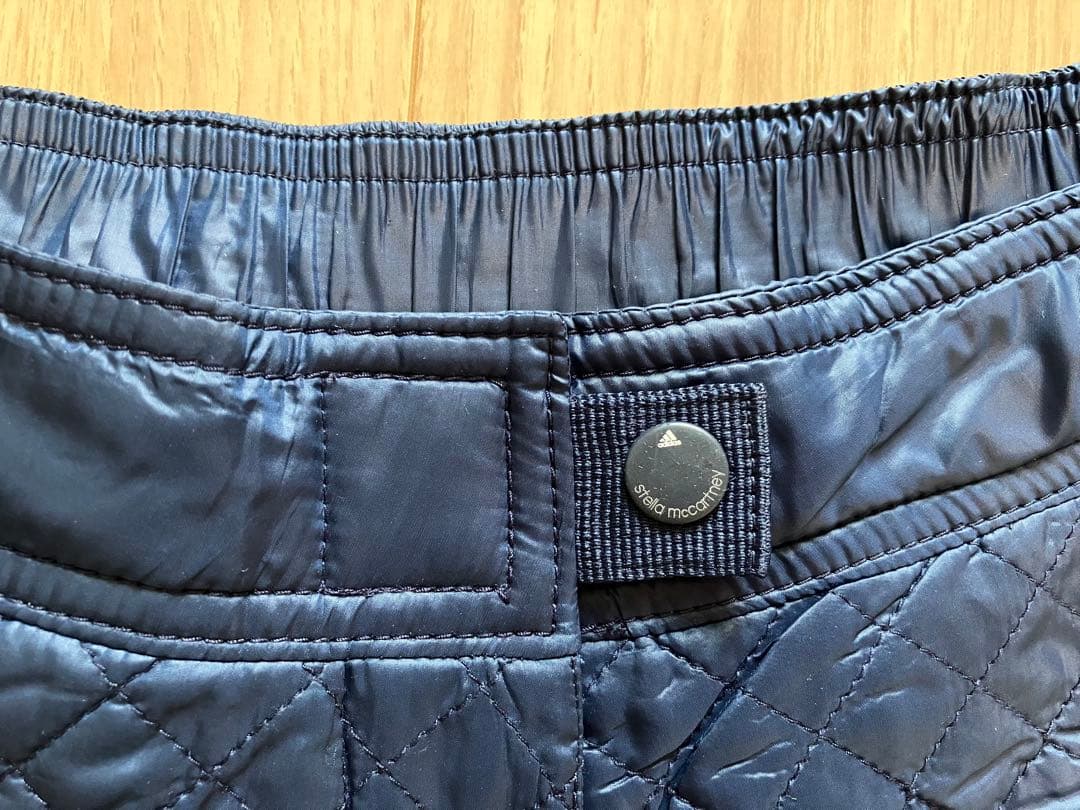 adidas stella mccartney ネイビー ショートパンツ　美品