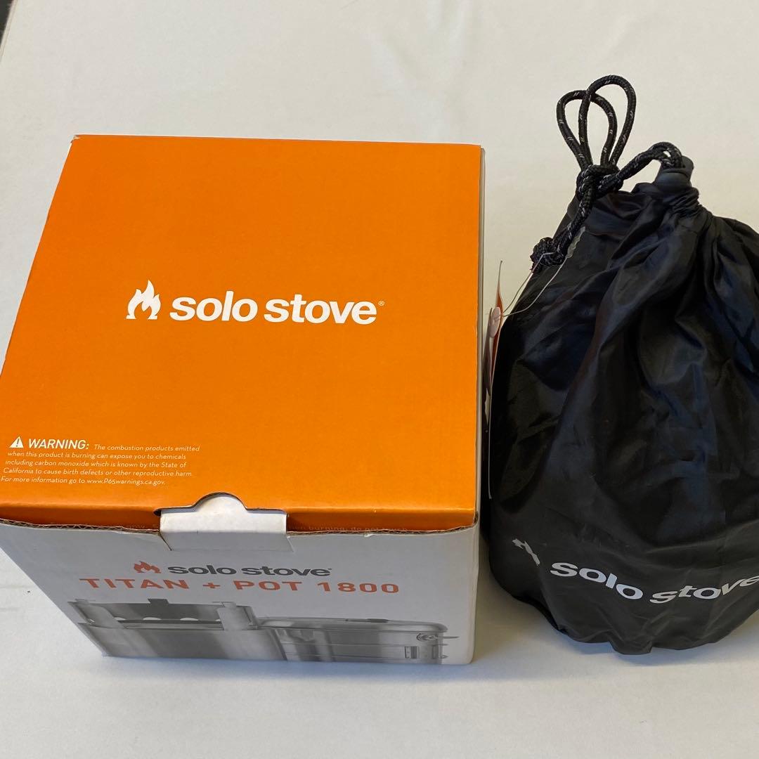 TITAN + POT 1800 SOLO STOVE ソロストーブ タイタン