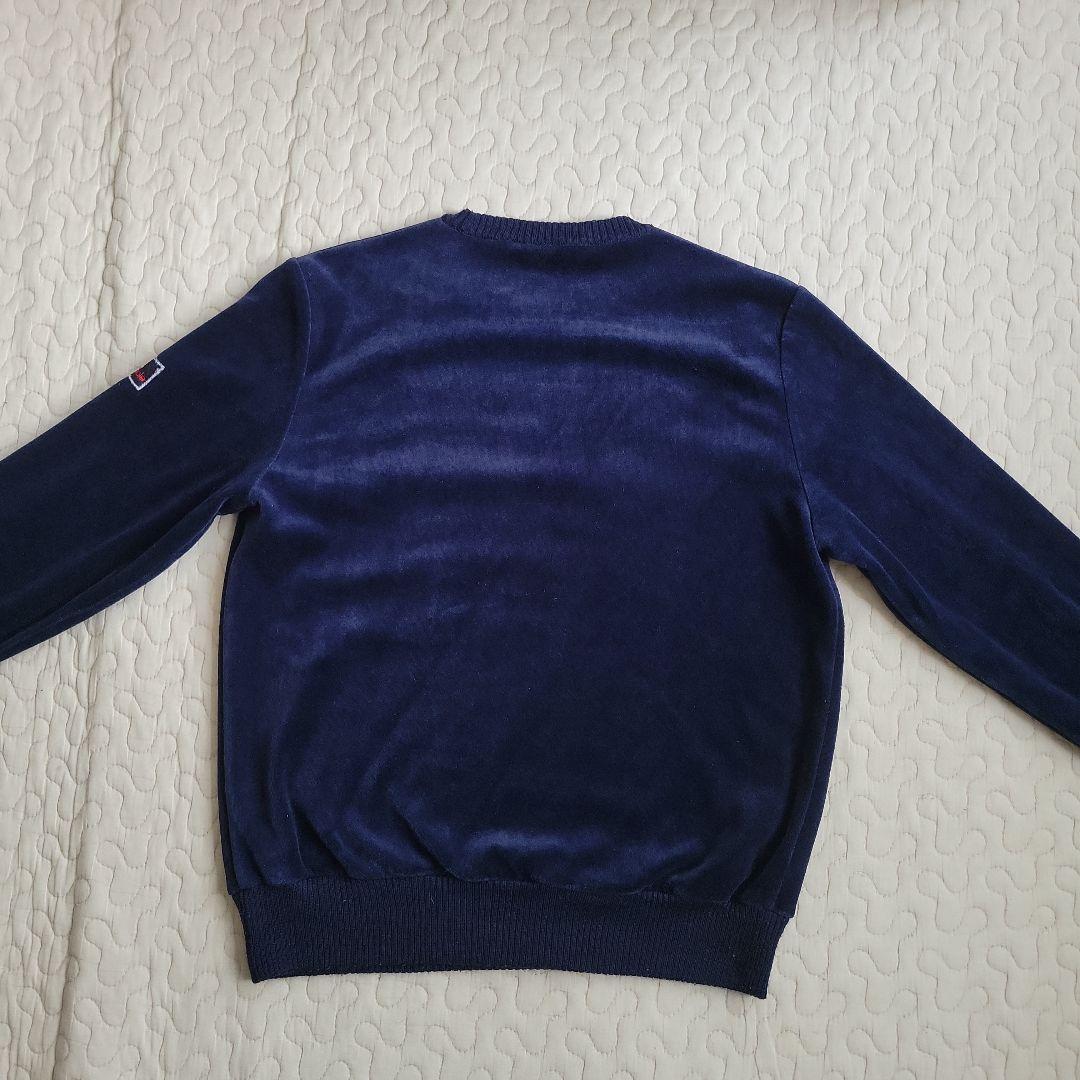 courreges ベロア トレーナー HYPER BOLE 70sビンテージ