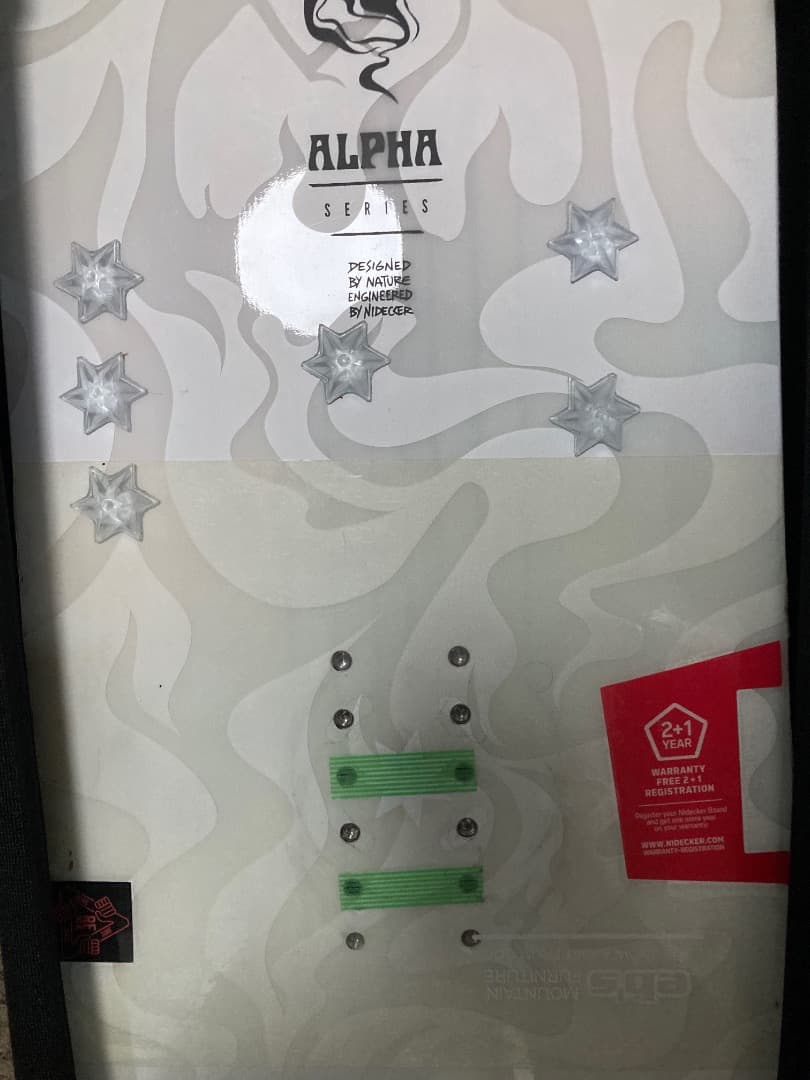 NIDECKER　ALPHA スノーボード 158
