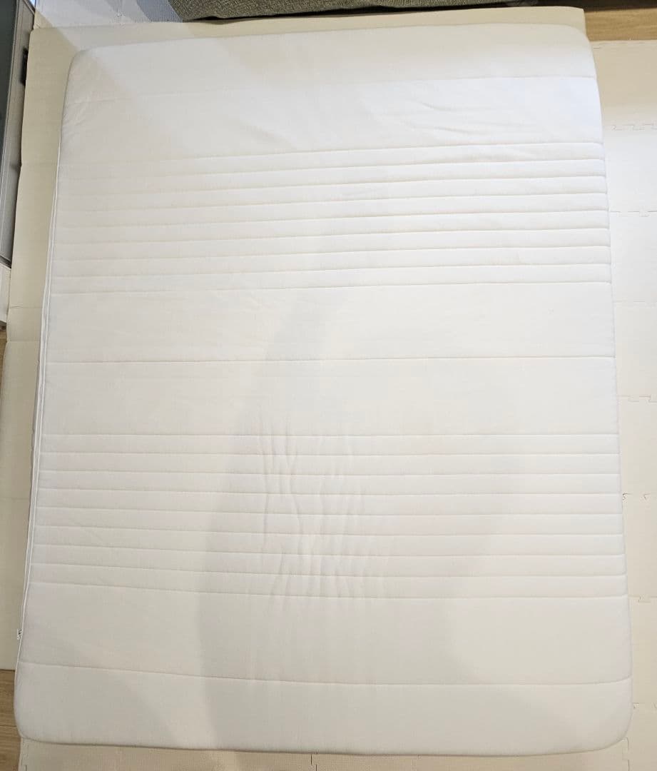 マットレスパッド Queen size ホワイト 寝具