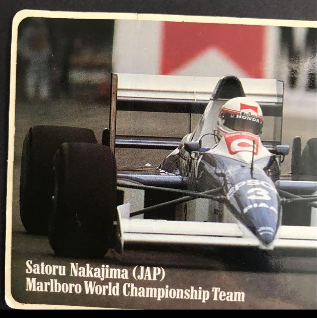 中嶋悟 Marlboro WorldChampionshipTeamステッカー