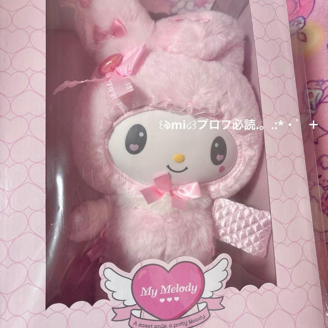 2点セット♡メロウサロミウサ ソフビフェイスドール マイメロディー　クロミ