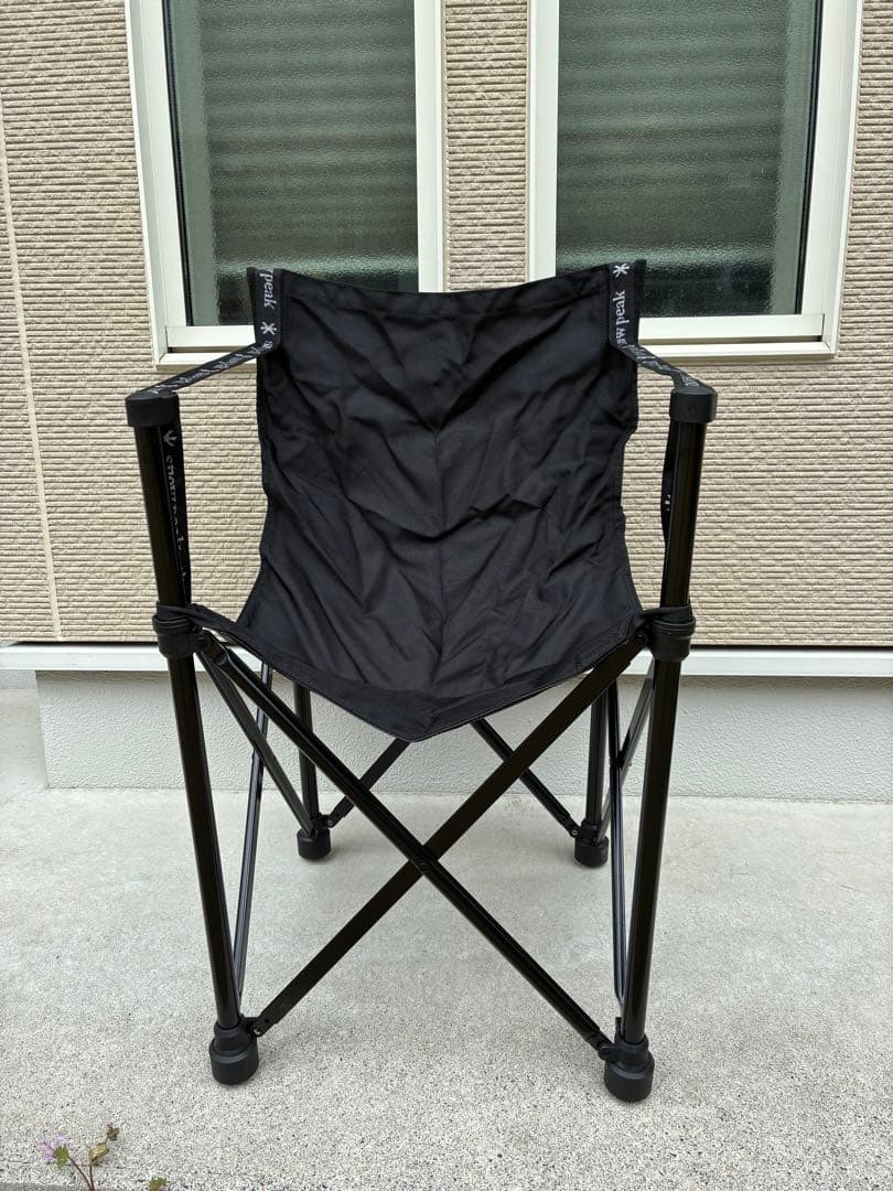 スノーピーク:スノーピークチェア(リボーン復刻版)BLACK EDITION