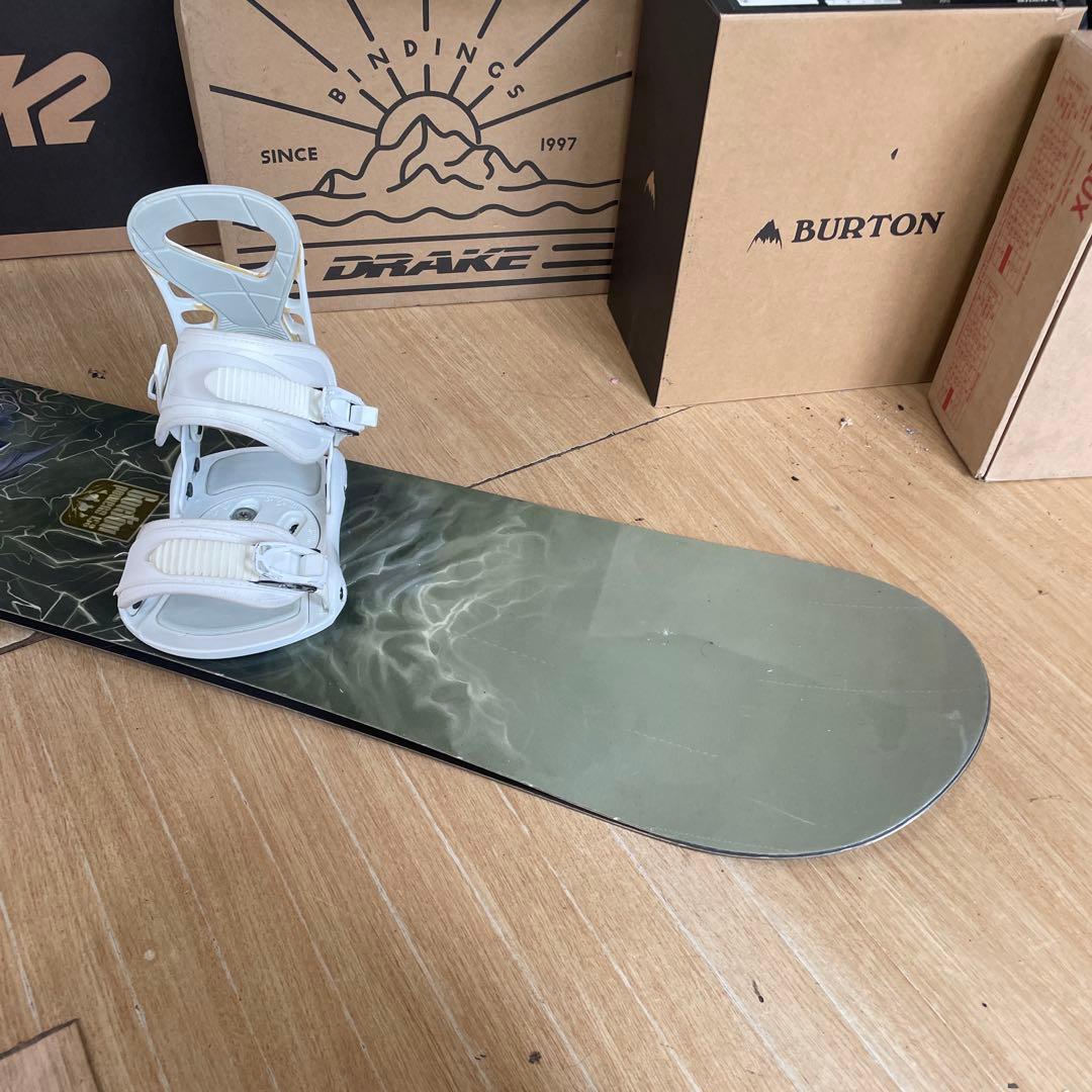 BURTON×FEZ　バイン付スノーボードセット　ロスパワーモデル　バートン
