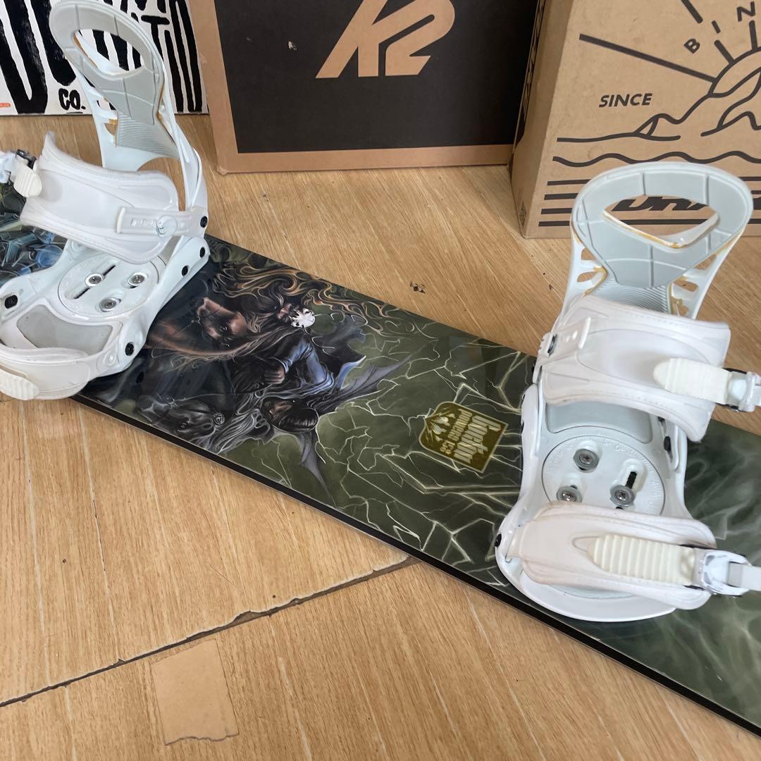 BURTON×FEZ　バイン付スノーボードセット　ロスパワーモデル　バートン