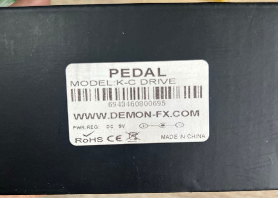 ケンタクローン　Demonfx ギターエフェクター