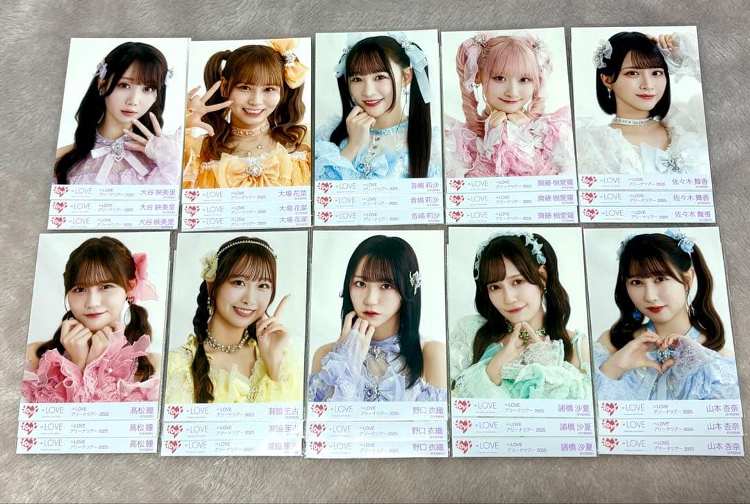 イコラブ　魔法少女衣装　７周年コンサート　フルコンプ　生写真