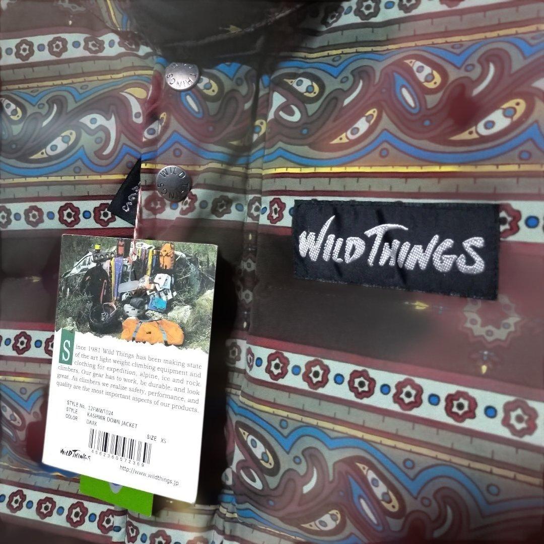 新品 ワイルドシングスWILD THINGS カシミヤダウンジャケットレディース