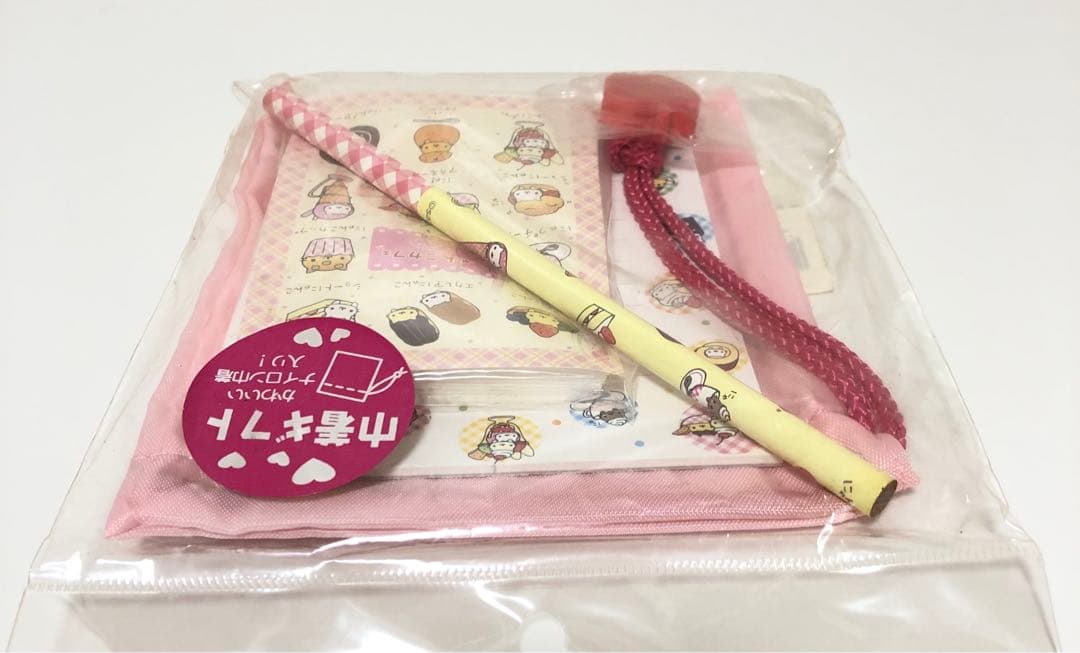 にゃんこカフェ　巾着ギフト　プチタオルギフト　にゃんにゃんにゃんこ　当時物