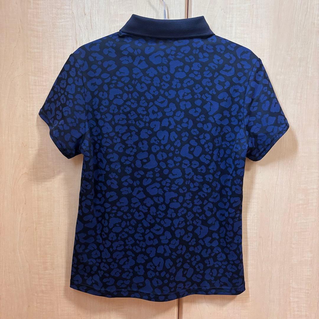 JUN & ROSS 美品 レオパード柄 ポロシャツ L