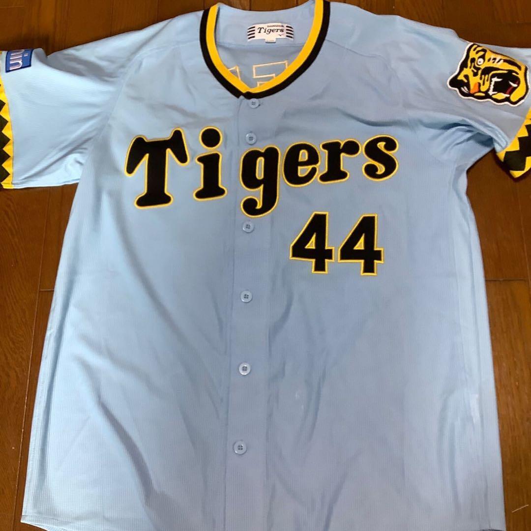 阪神タイガース　梅野隆太郎　復刻ビジターユニフォーム　Lサイズ　輝流ライン