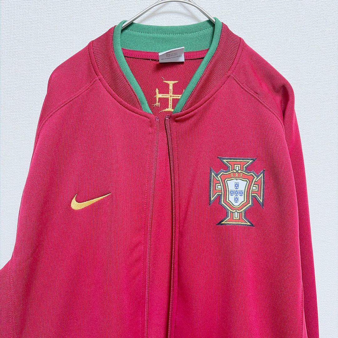 ナイキ ポルトガル代表 ジャージ レッド スポーツ 00s サッカー フットサル