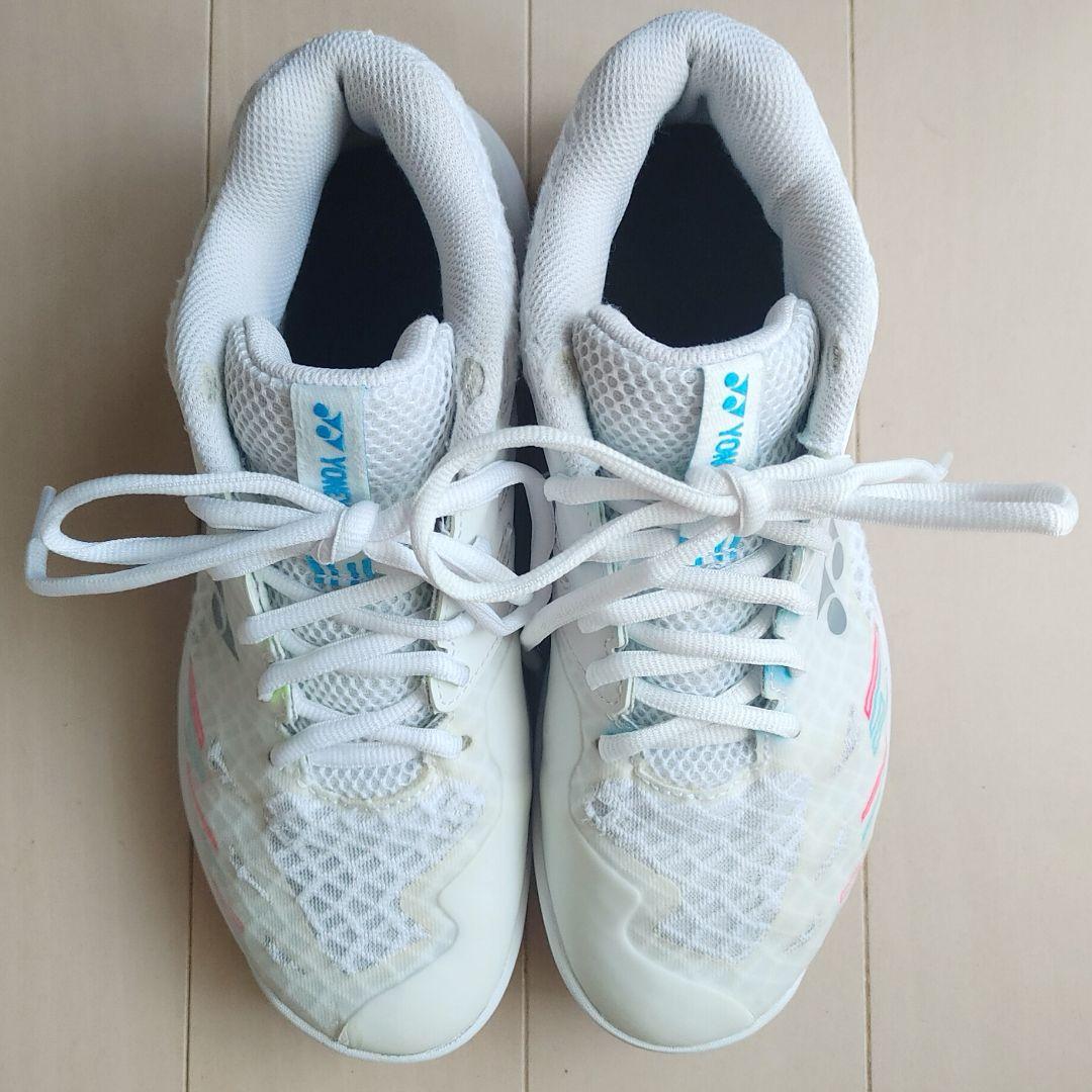 YONEX パワークッションカスケードアクセルミッド バドミントン 24.5cm