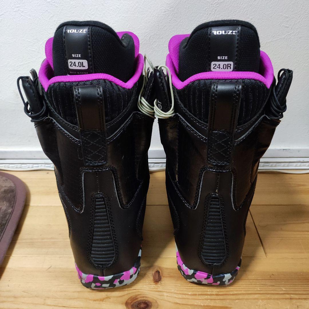 スノーボード　ブーツ　24センチ　rouze スピードレース　レディース　子供