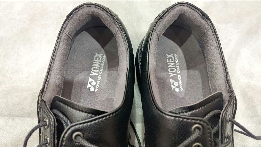 ★美品★YONEX ヨネックス ゴルフシューズ POWER CUSHION 黒