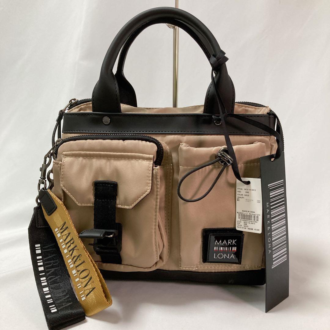 【新品】¥27,500 タグ付き MARK & LONA カートバッグ ゴルフ