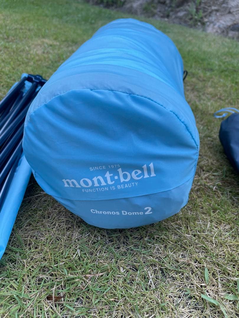【美品】クロノスドーム2 グランドシート付きmont-bell