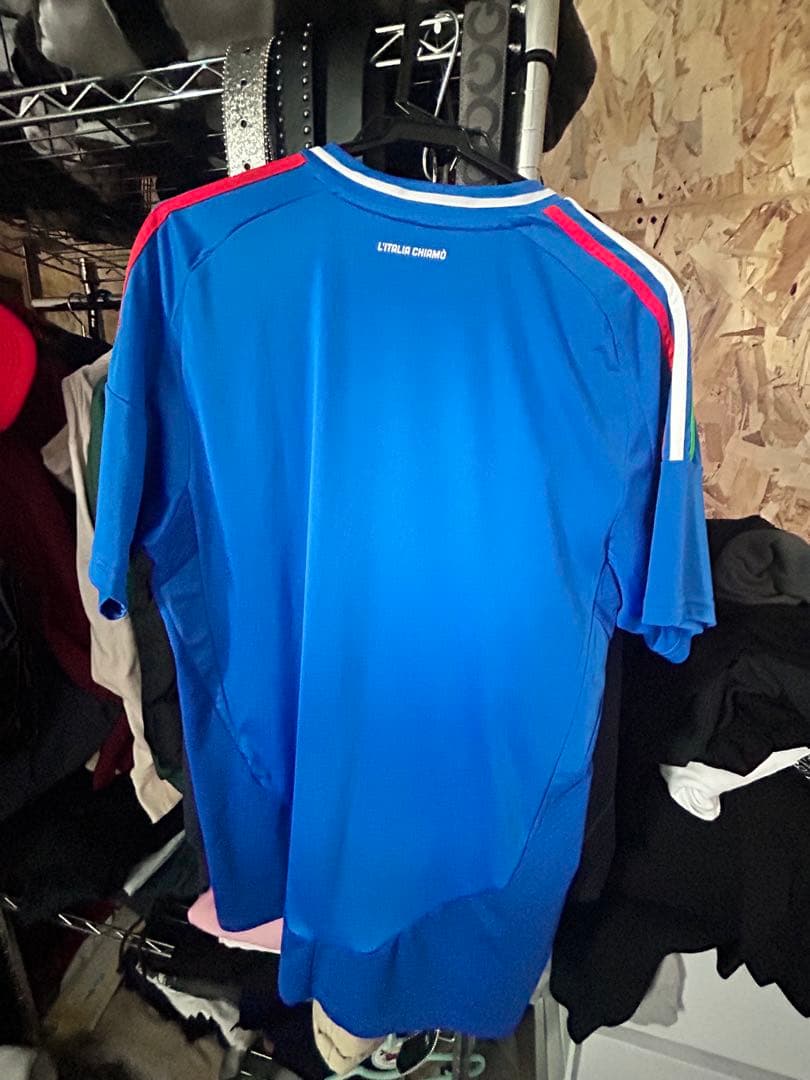 イタリア代表 adidas シャツ 青2024