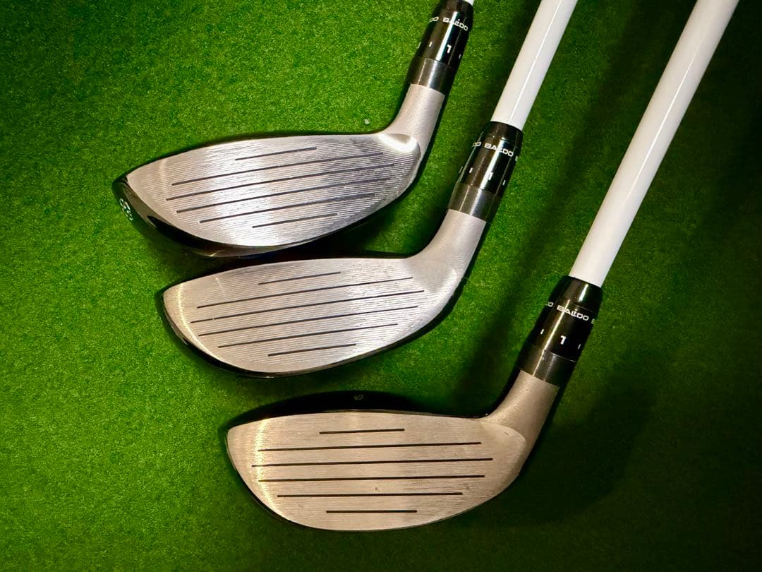 BALDO UW 21度 24度 27度 3本セット メビウス Liquid