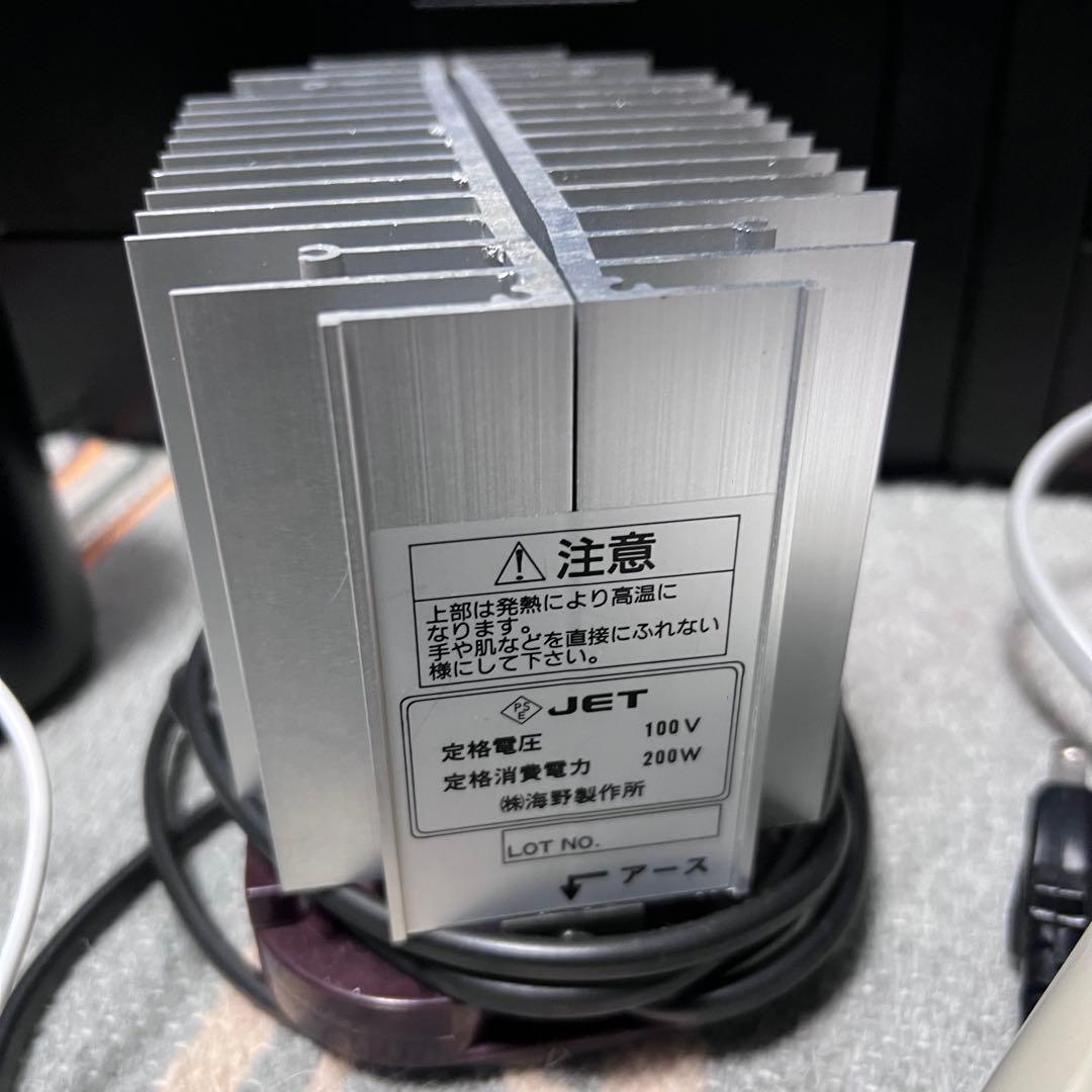ウイングヒーターW-200　サーモスタット　 簡易温室　発根管理　植物用ヒーター