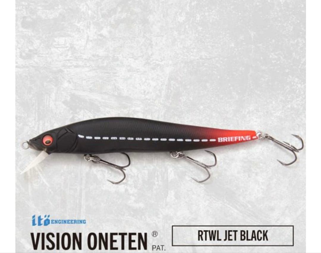 JapanLimited メガバスBRIEFING RTWL JETBLACK