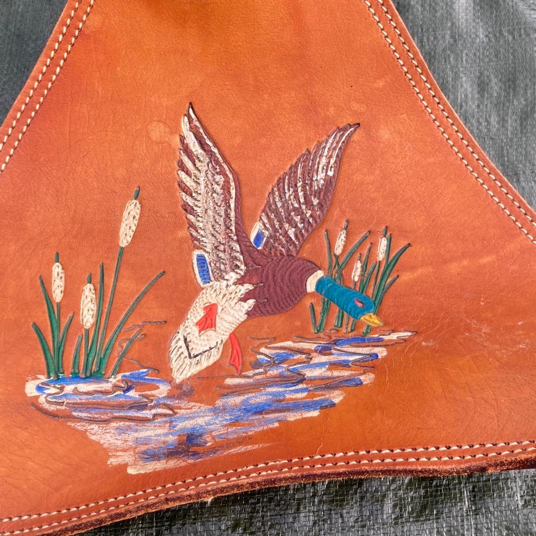 【ビンテージ】刺繍入りサンサチェア☆焚き火チェア☆ハンティングチェア☆米国仕入