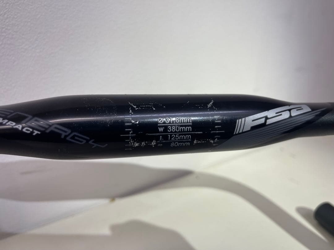 FSA Energy Compact ハンドル 380mm