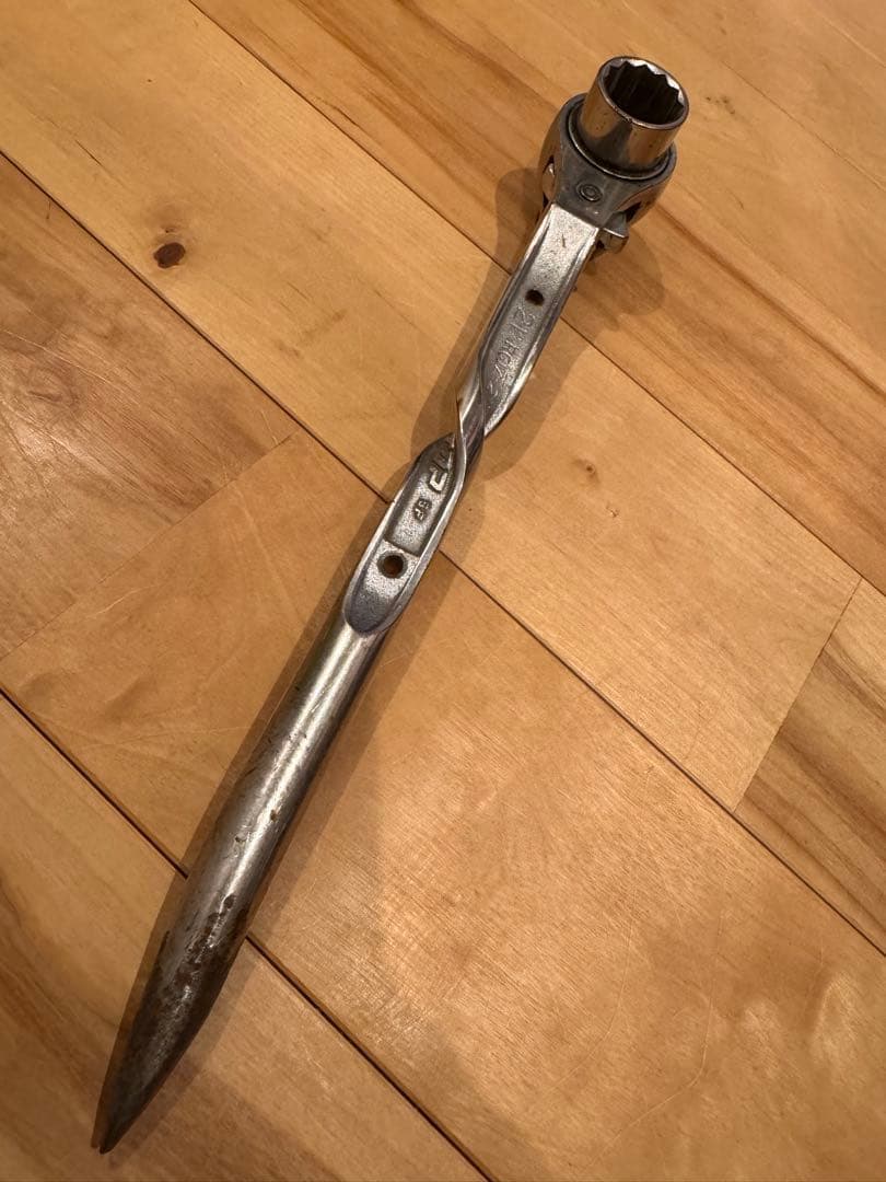 TOP 17×21 焼入れツイスト ラチェット 300mm