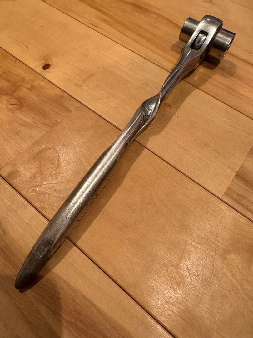 TOP 17×21 焼入れツイスト ラチェット 300mm