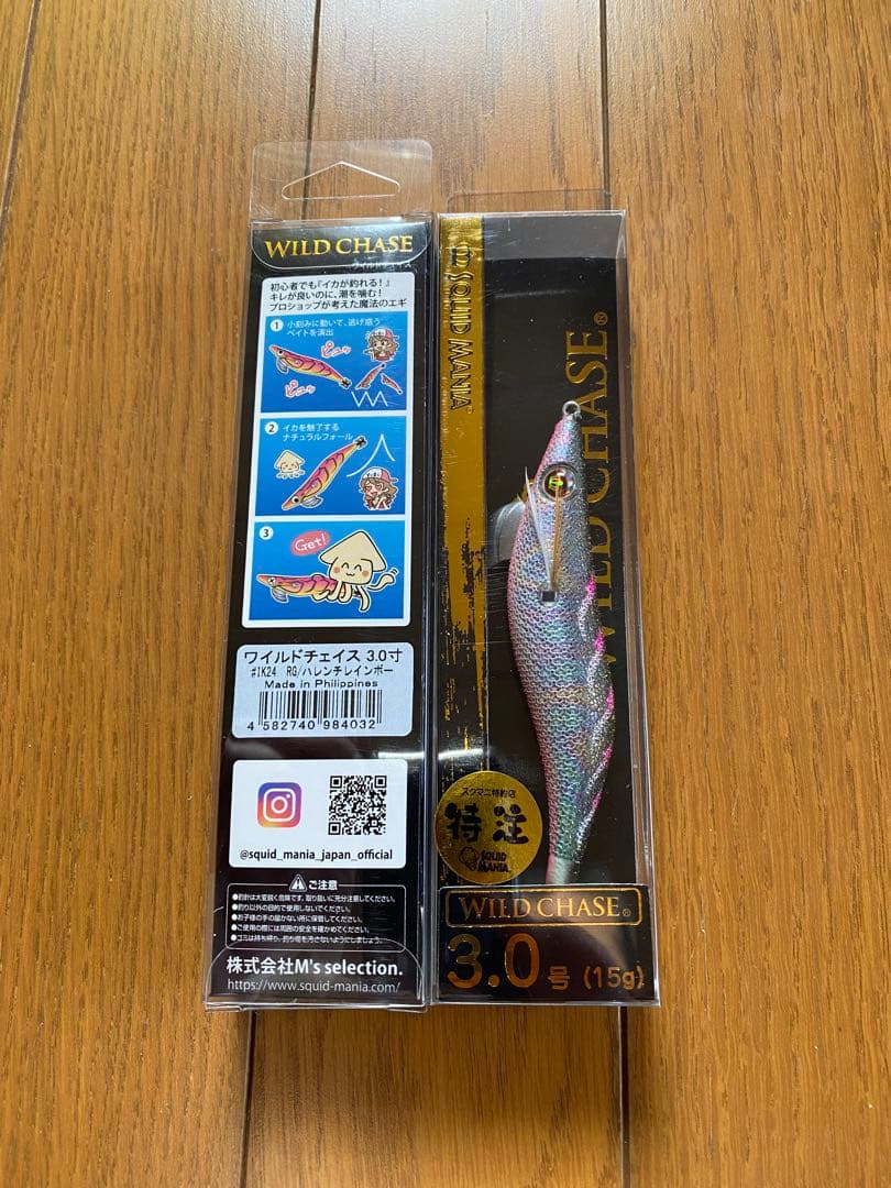 未使用　スクイッドマニア　ワイルドチェイス　ゴーストフォール　ランガンバック