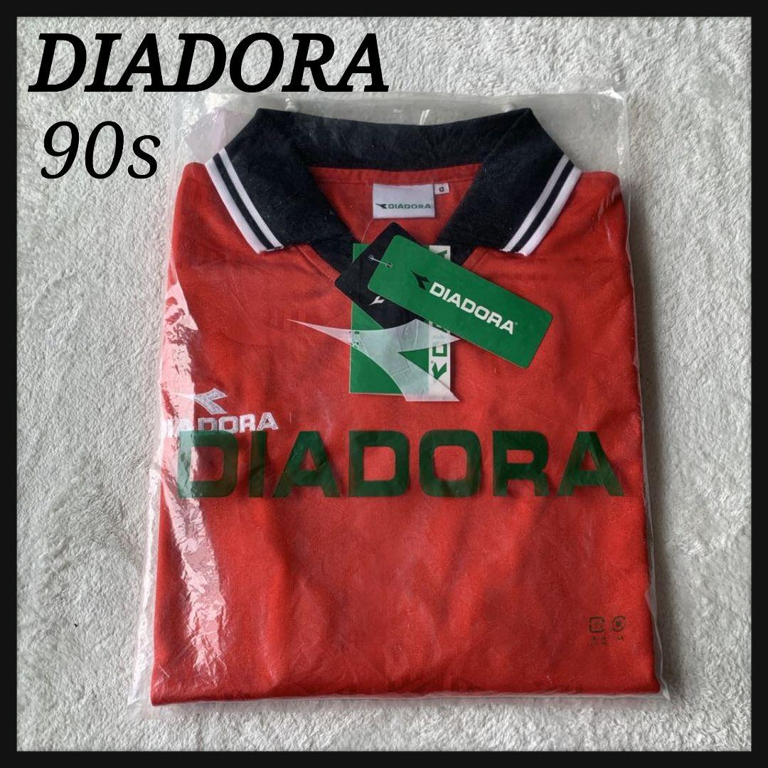 新品 デッドストック 90s DIADORA ディアドラ ゲームシャツ