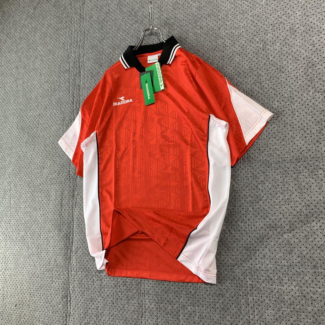 新品 デッドストック 90s DIADORA ディアドラ ゲームシャツ