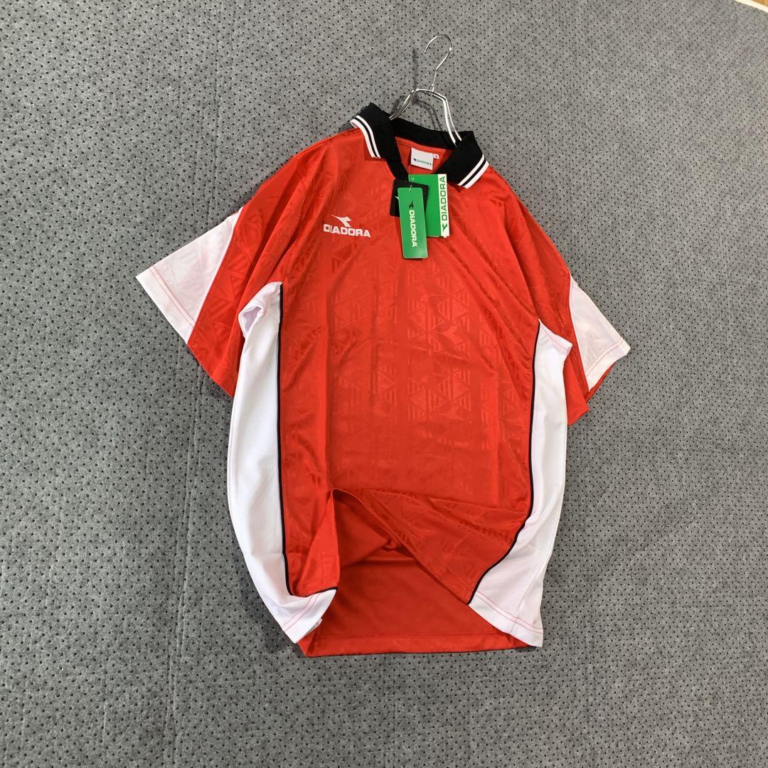 新品 デッドストック 90s DIADORA ディアドラ ゲームシャツ