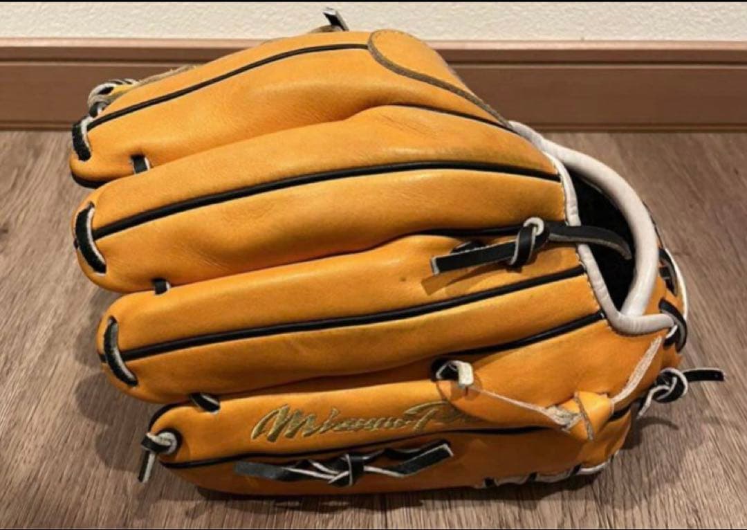【美品】MIZUNO Pro 内野手用 order グローブ【ワンピースウェブ】