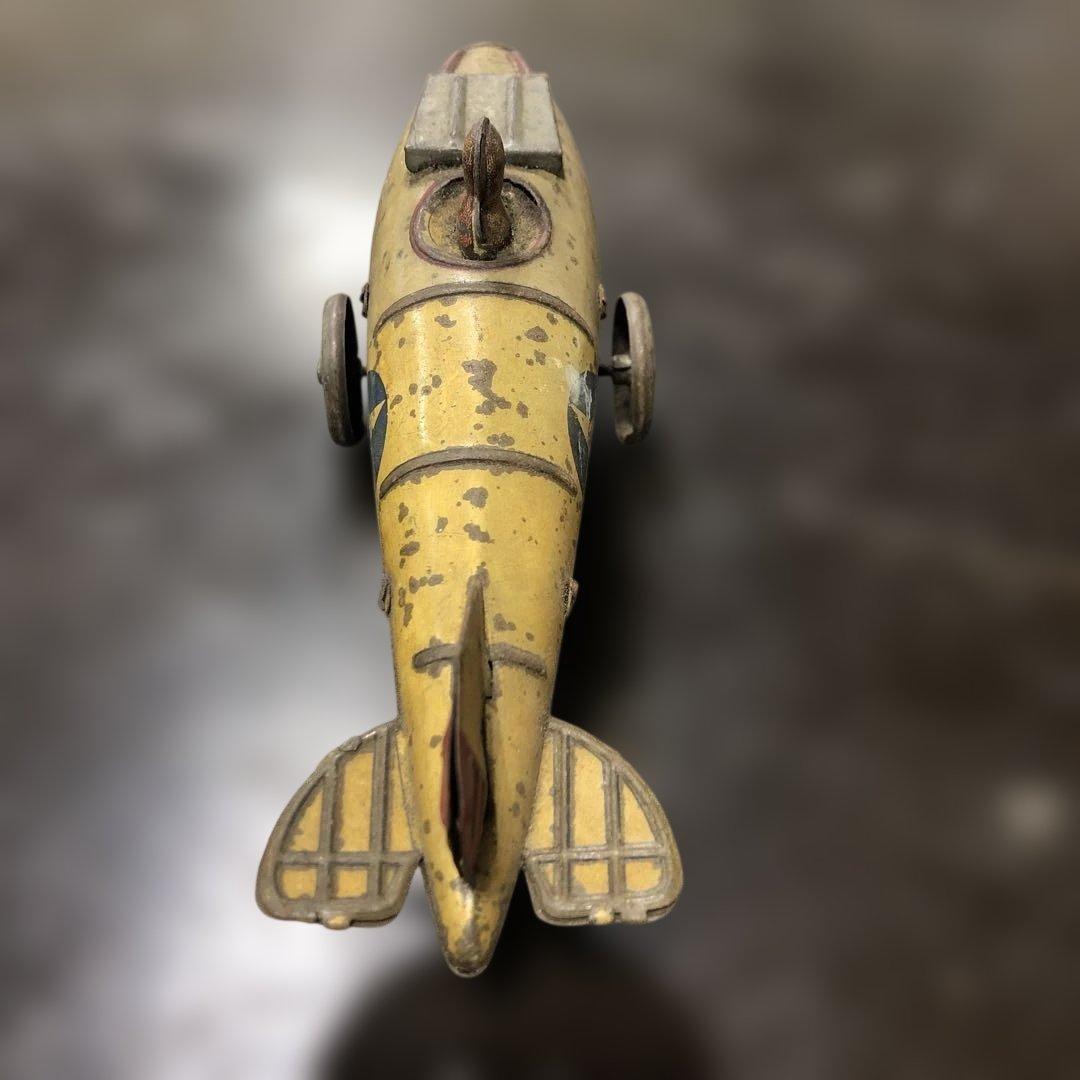 ヴィンテージ　ブリキ 飛行機　軍隊
