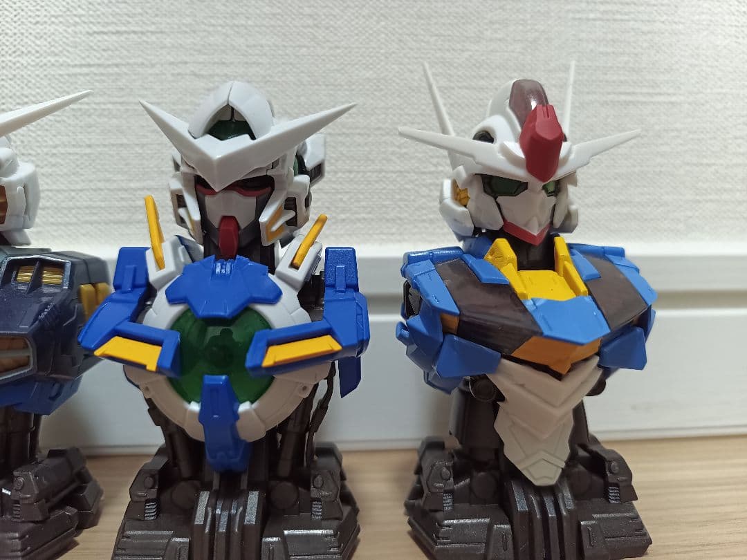 機動戦士ガンダム MSメカニカルバスト　外装+内部メカ　８体まとめ売り
