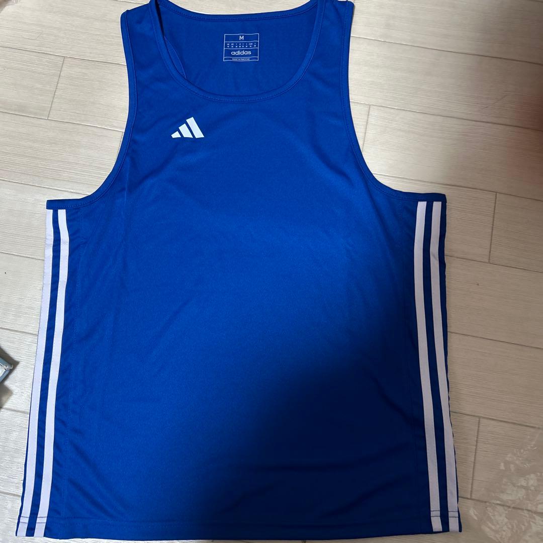adidas ボクシングユニフォーム ショートパンツセット