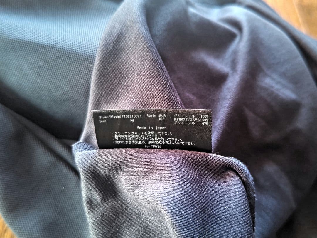 TFW49 ポロシャツ ネイビーピンク サイズM 美品