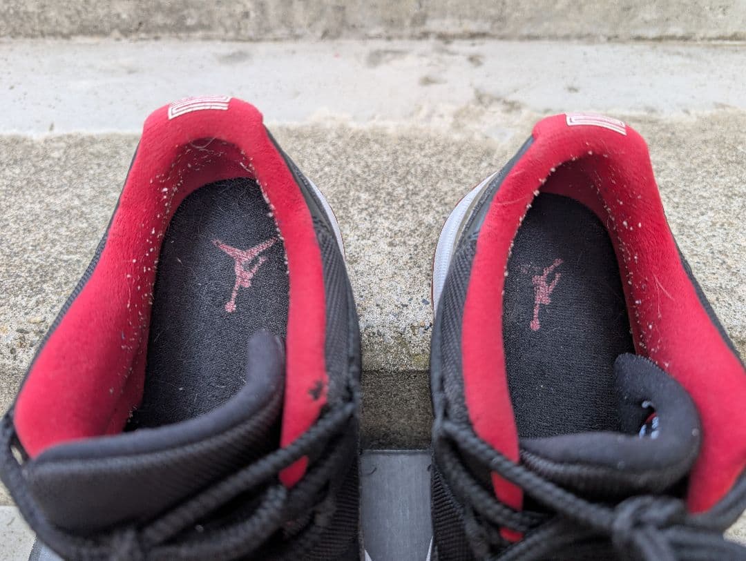 シューズ(男性用) aj11 bred low 27cm jordan11