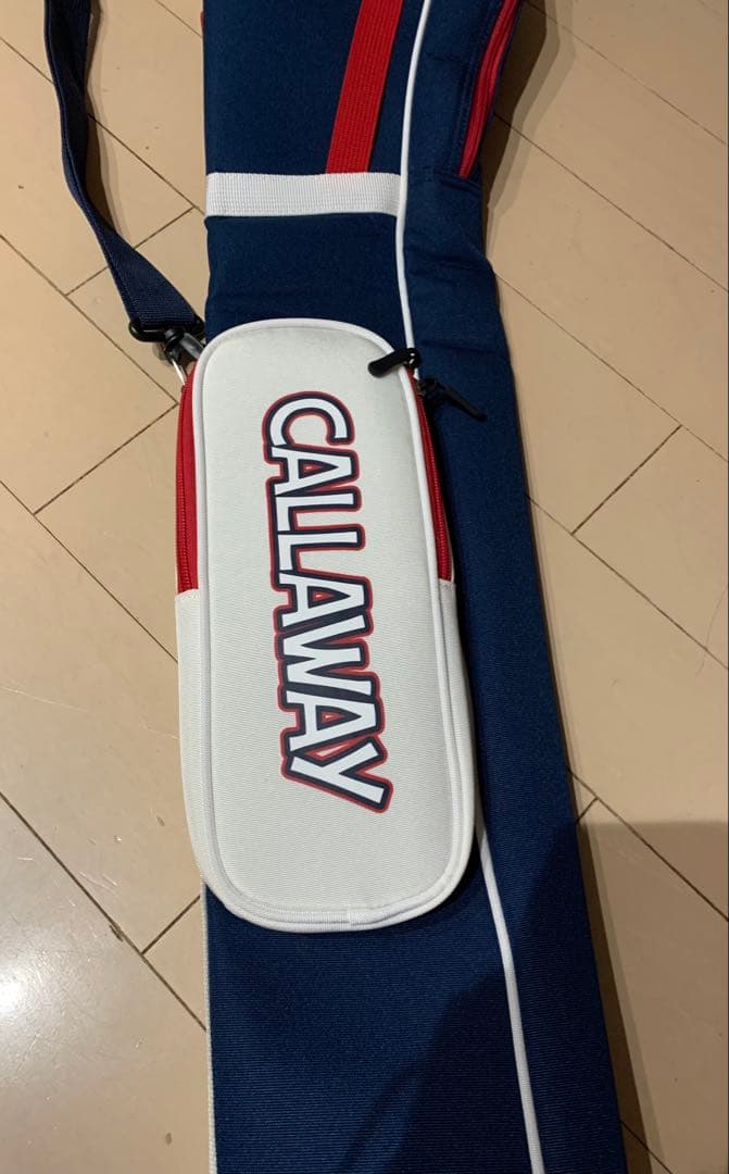 【美品】CALLAWAY クラブケース ネイビー