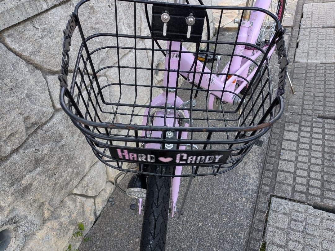 子供用自転車 パープル 24インチ ギア付き