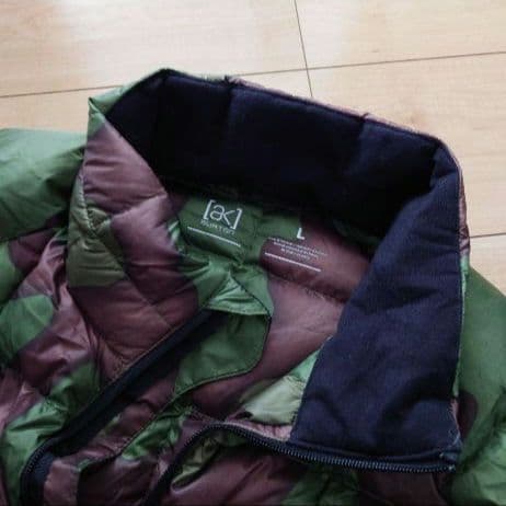 新品　バートン　INSULATOR DOWN ダウンジャケット L 迷彩