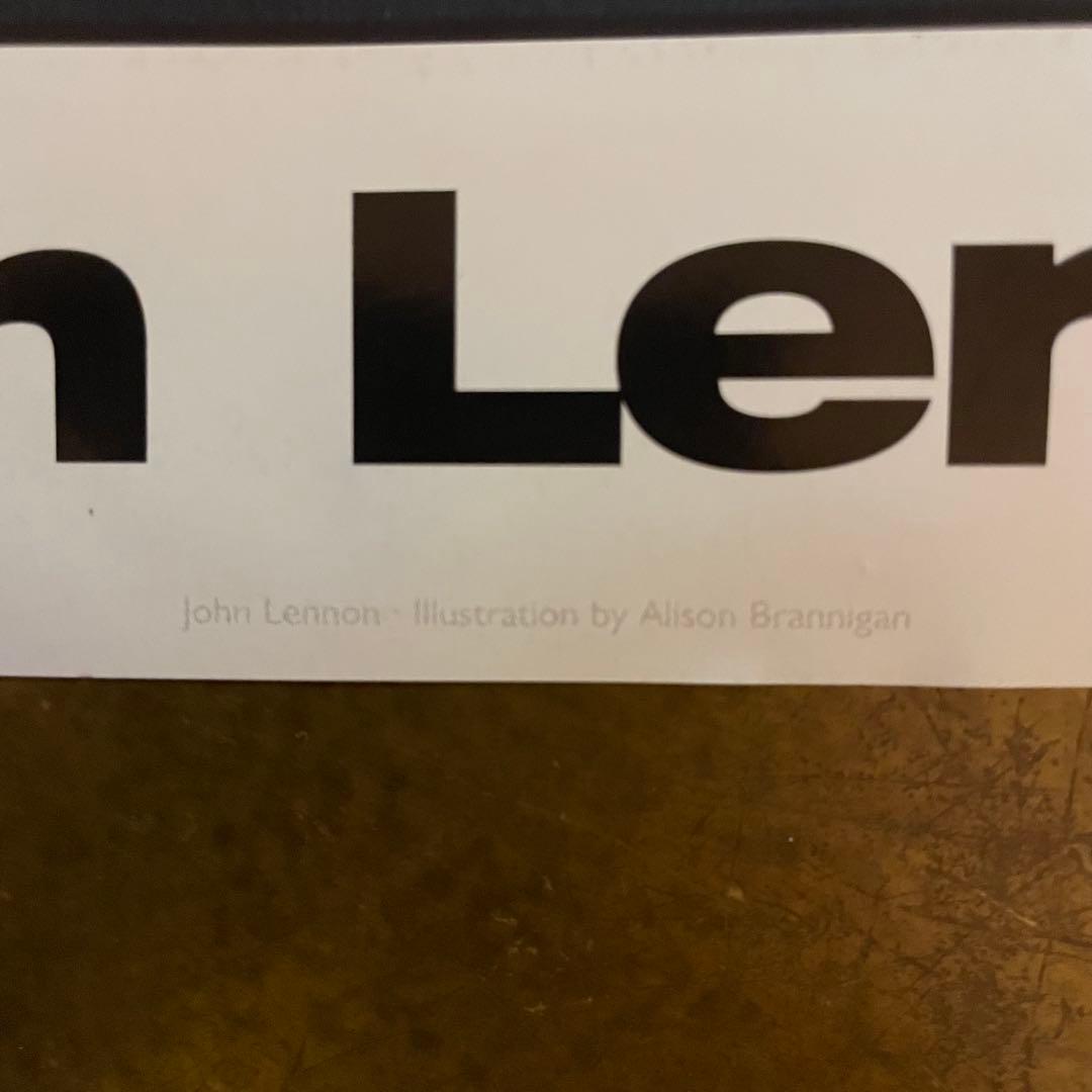 90s デッドストック John Lennon大判ポスター