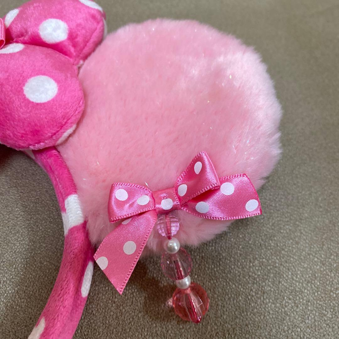 ディズニー ミニー カチューシャ ピアス
