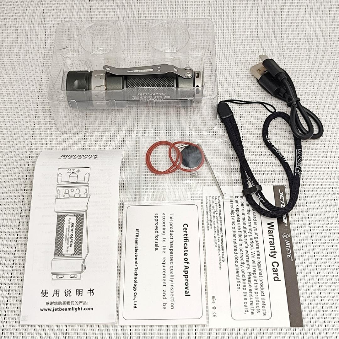 《未使用》JETBEAM RRT-01 CREE 950ルーメン