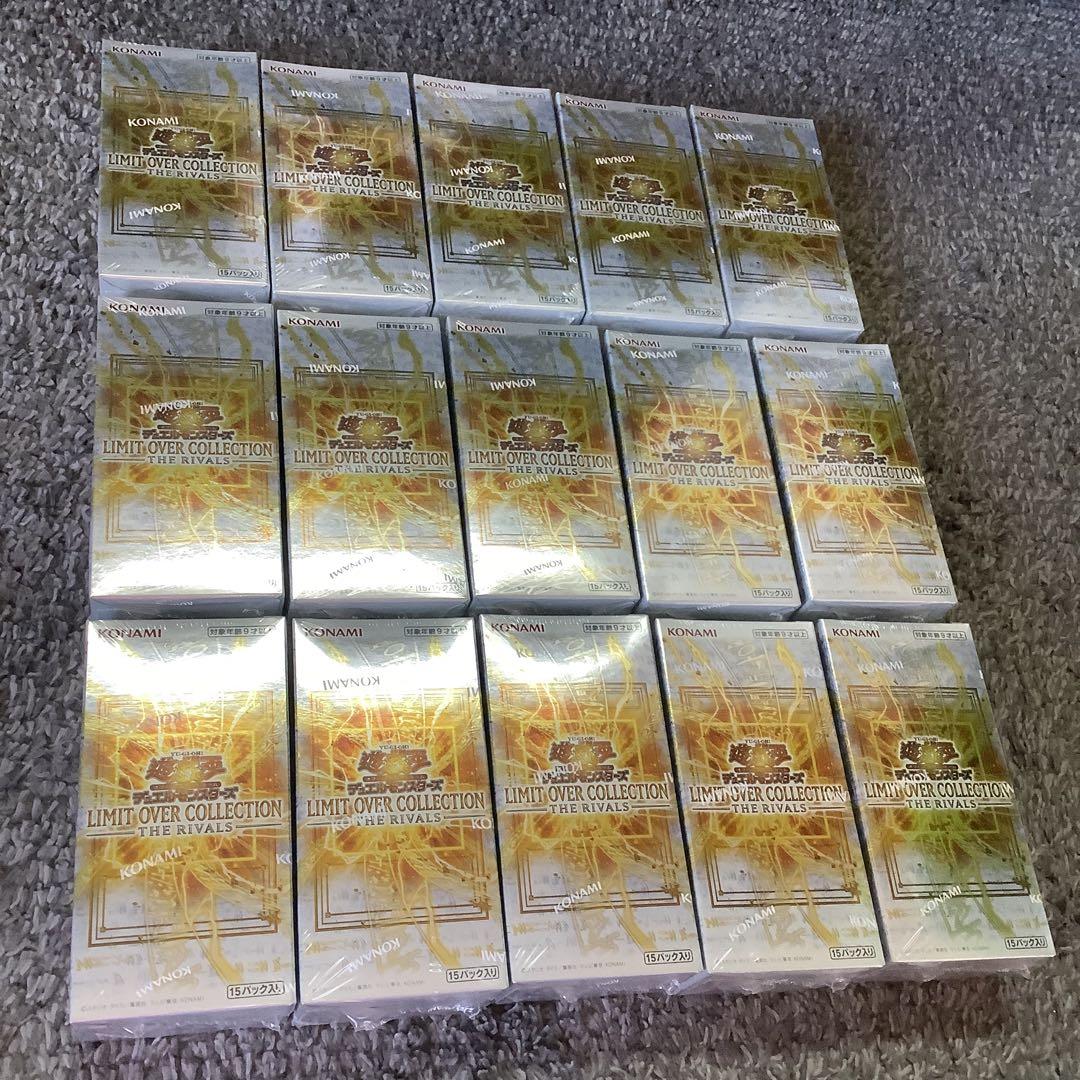 遊戯王　リミットオーバーコレクション　 15box シュリンク付き新品未開封