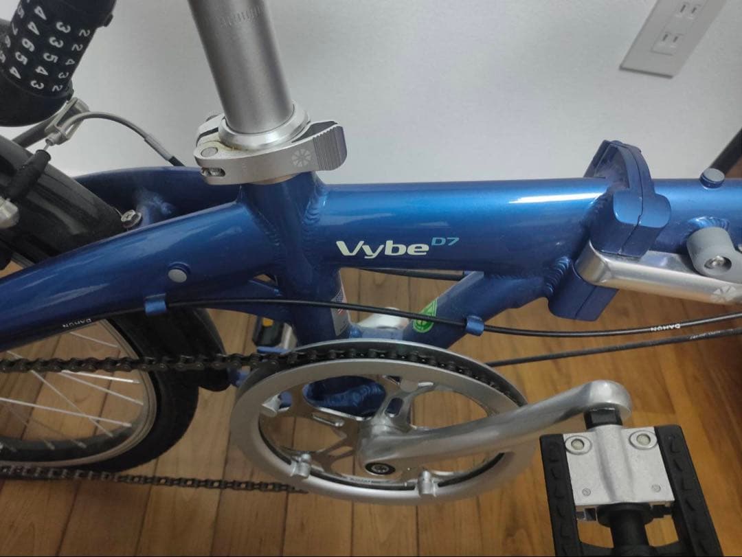 [一度のみ使用]DAHON Vybe D7 2022頃モデル 折りたたみ自転車